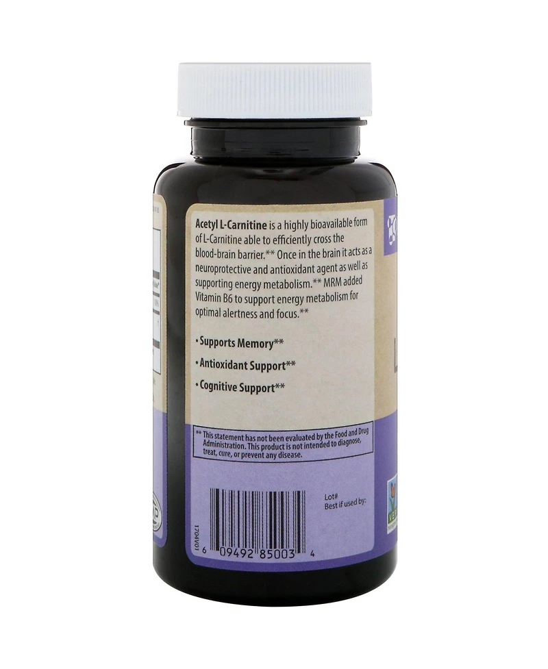 Mrm Nutrition Acetyl L-Carnitine