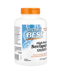 Doctor's Best High Potency Serrapeptase 120 000 Spu