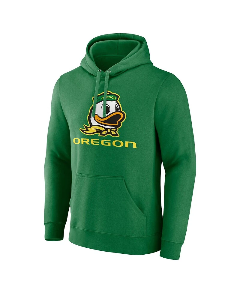 Fanatics Men's Green Oregon Ducks Team Lockup Pullover Hoodie