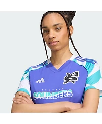Adidas Women's Blue Seattle Sounders Fc 2025 Third Replica Jersey