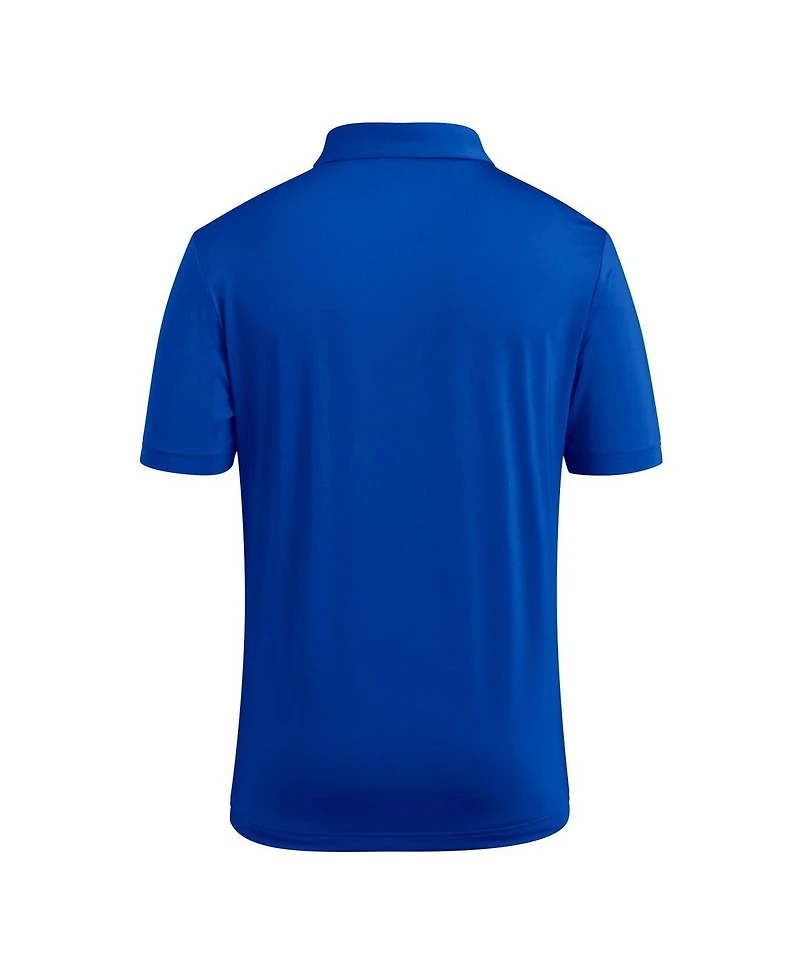 Adidas Men's Royal Kansas Jayhawks Ultimate 365 Polo Shirt
