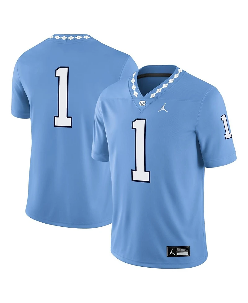 Jordan Men's 1 Carolina Blue North Tar Heels Game Jersey
