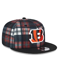 New Era Big Boys and Girls Black Cincinnati Bengals 2024 Sideline Statement 9FIFTY Snapback Hat