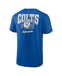 Fanatics Men's Royal Indianapolis Colts Never Over T-Shirt
