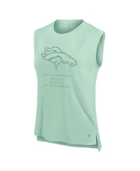 Fanatics Women's Mint Denver Broncos Studio Embrace Tank Top