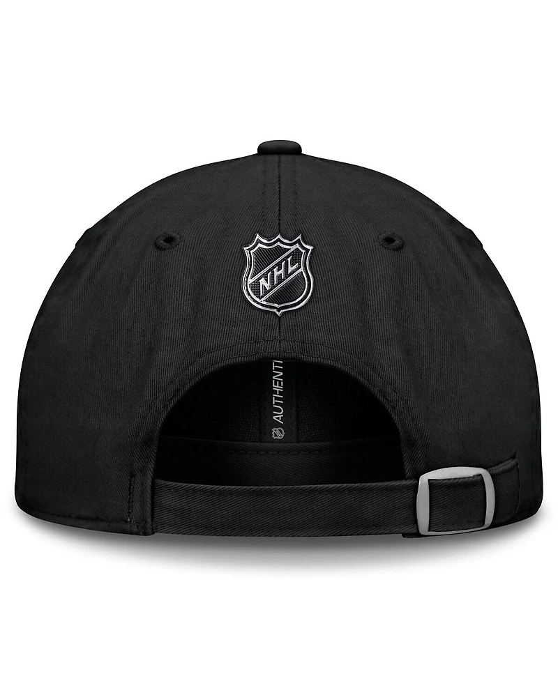 Fanatics Men's Black Los Angeles Kings Authentic Pro Prime Adjustable Hat
