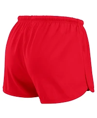Wear by Erin Andrews Women's 2-Piece Red Kansas City Chiefs Heavy Rugby Jersey Long Sleeve T-Shirt and Shorts Lounge Set