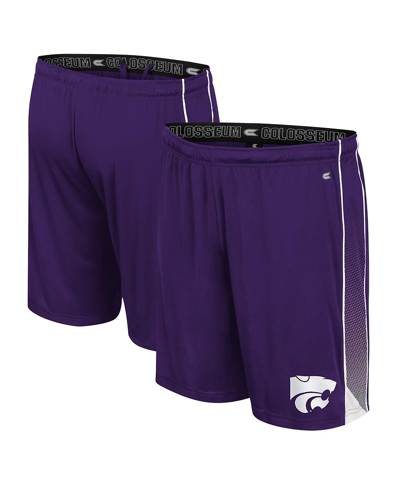 Colosseum Men's Purple Kansas State Wildcats Online Shorts