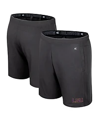 Colosseum Men's Charcoal Lsu Tigers forget Shorts