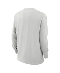 Nike Men's Gray Baltimore Ravens Essential Heavy Max90 Long Sleeve T-Shirt