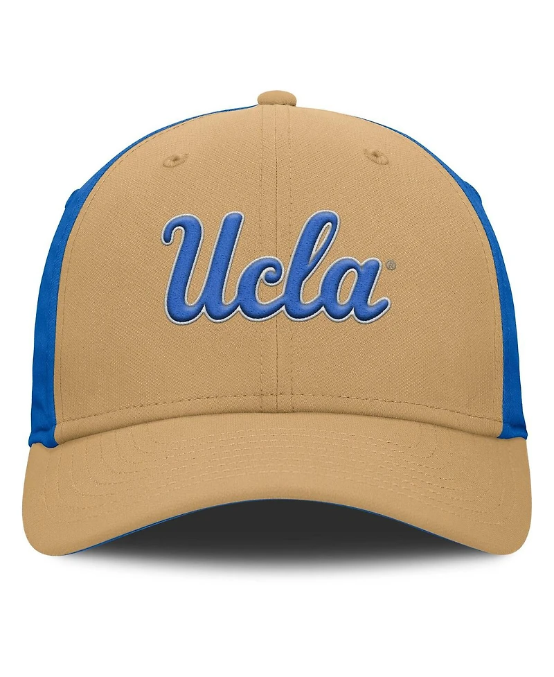 Jordan Men's Gold/Blue Ucla Bruins 2025 Sideline Rise Local Performance Flex Hat