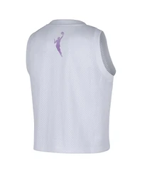 Nike Women's White Golden State Valkyries Mesh Tank Top