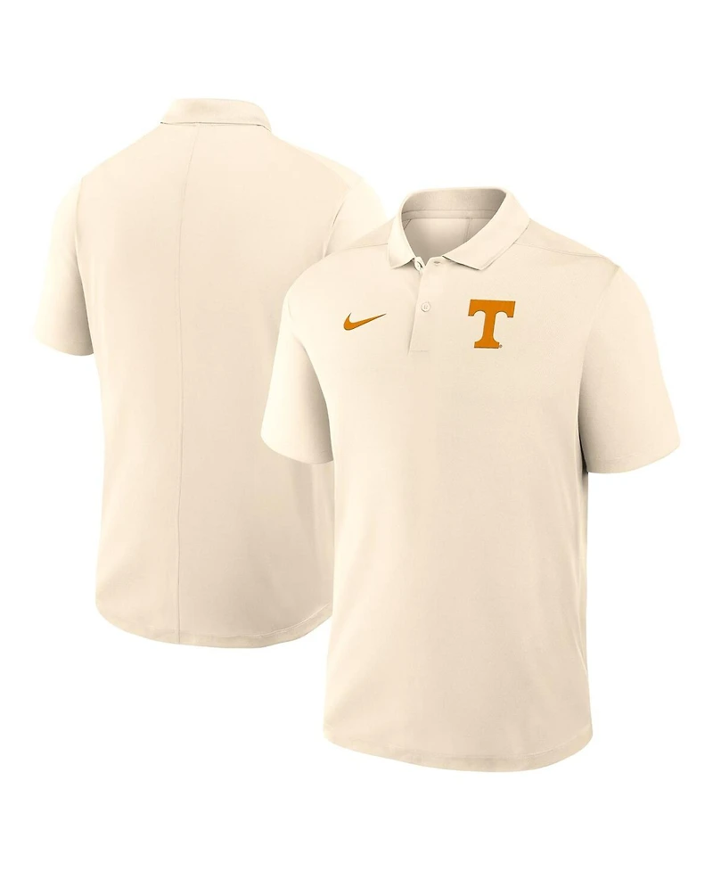 Nike Men's Tan Tennessee Volunteers Primary Logo Victory Performance Polo Shirt