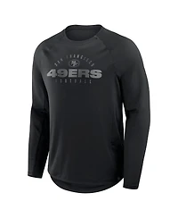 Fanatics Men's Black San Francisco 49ers Coverage Scheme Long Sleeve T-Shirt