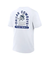 Fanatics Men's White Dallas Cowboys Fluid Motion Legacy T-Shirt