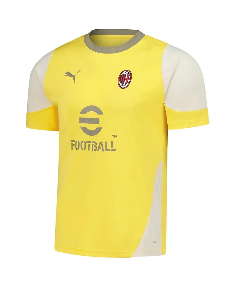 Puma Men's Yellow Ac Milan 2025/26 DryCELL Training Jersey