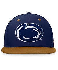 Fanatics Men's Navy/Brown Penn State Nittany Lions NoBo Fitted Hat