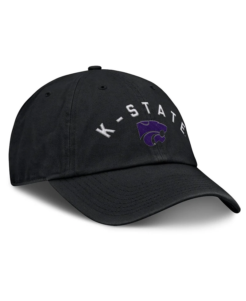 Fanatics Men's Black Kansas State Wildcats Myth Adjustable Hat