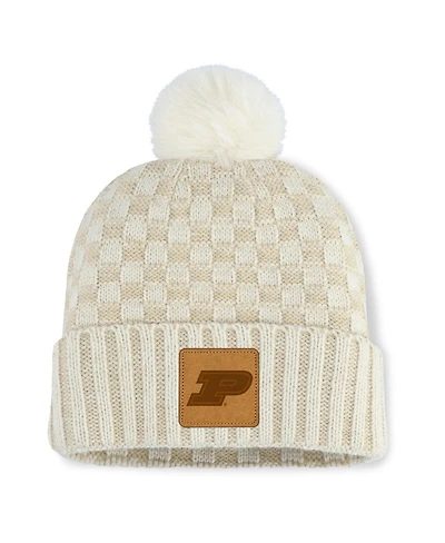 Fanatics Natural Purdue Boilermakers Blaze Pom Knit Hat