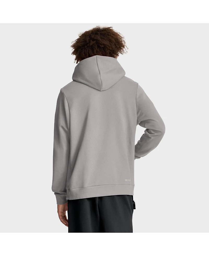 Nike Men's Gray Ohio State Buckeyes 2025 Sideline Performance Pullover Hoodie
