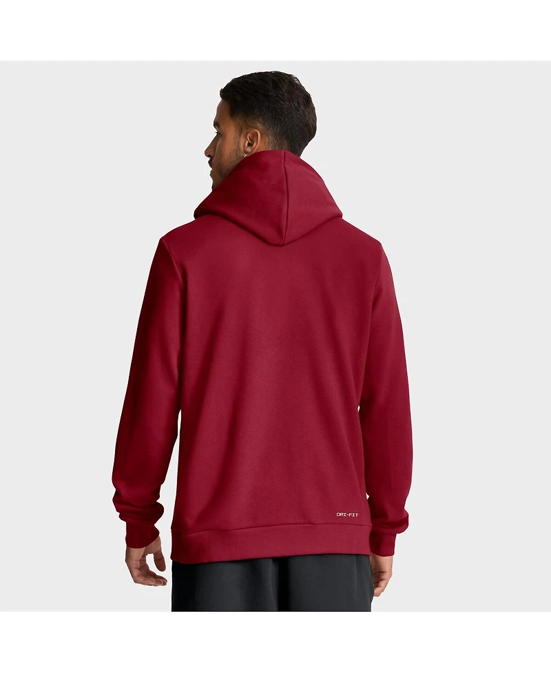 Nike Men's Cardinal Usc Trojans 2025 Sideline Performance Pullover Hoodie
