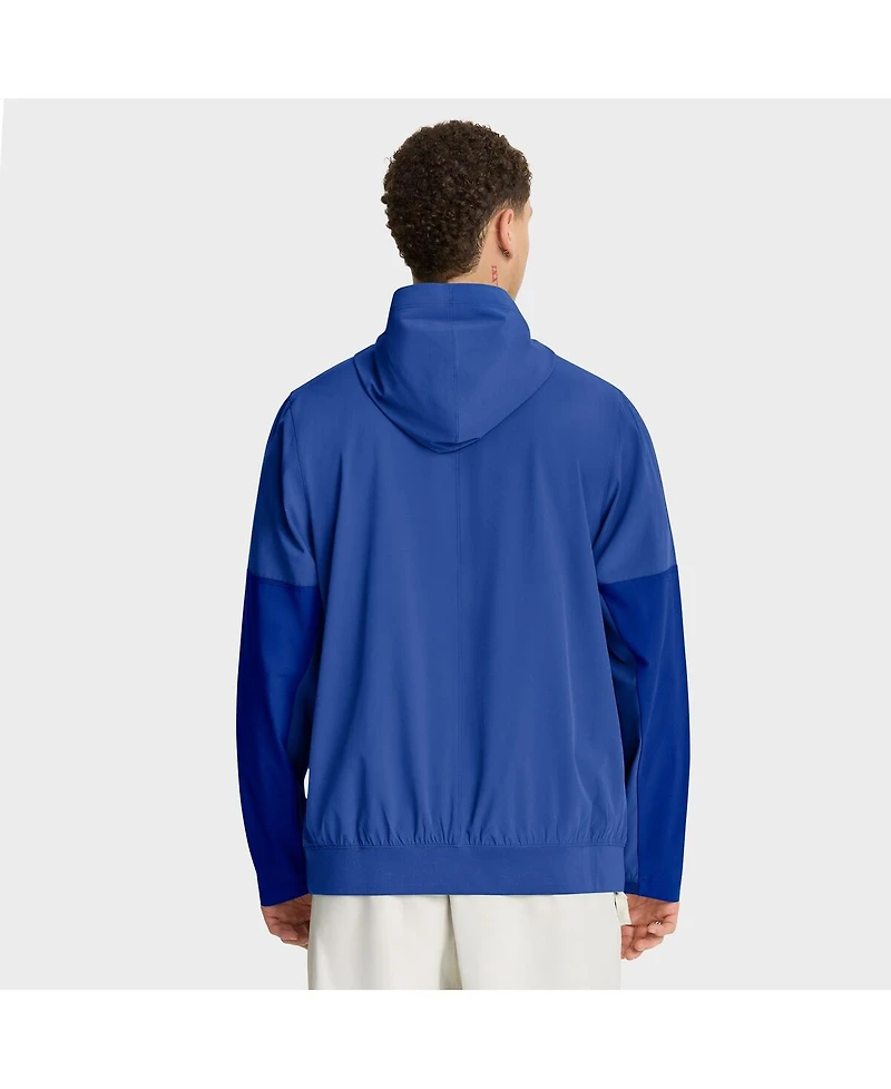 Nike Men's Royal Kentucky Wildcats Anorak Half-Zip Hoodie Jacket