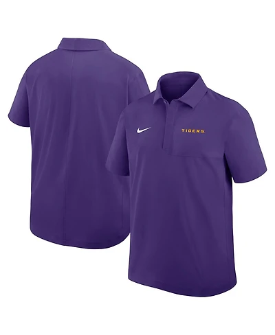 Nike Men's Purple Lsu Tigers 2025 Coaches Sideline Polo Shirt