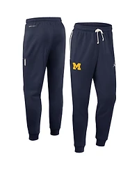 Jordan Men's Navy Michigan Wolverines 2025 Sideline Performance Taper Pants