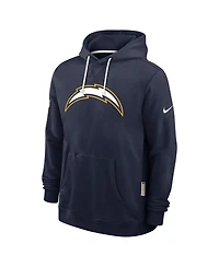 Nike Men's Navy Los Angeles Chargers Alternate Super Sideline Performance Pullover Hoodie