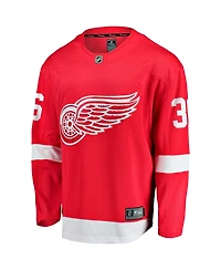 Fanatics Men's John Gibson Red Detroit Wings Home Breakaway Jersey