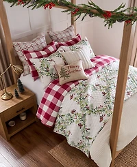 Levtex Home Tinsel Tidings 2-Pc. Sham Set, European