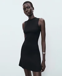 Mango Women's Short Knitted Dress
