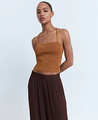 Mango Women's Bows Detail Balloon-Style Pants
