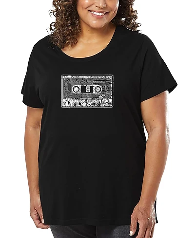 La Pop Art Plus The 80's Word T-Shirt