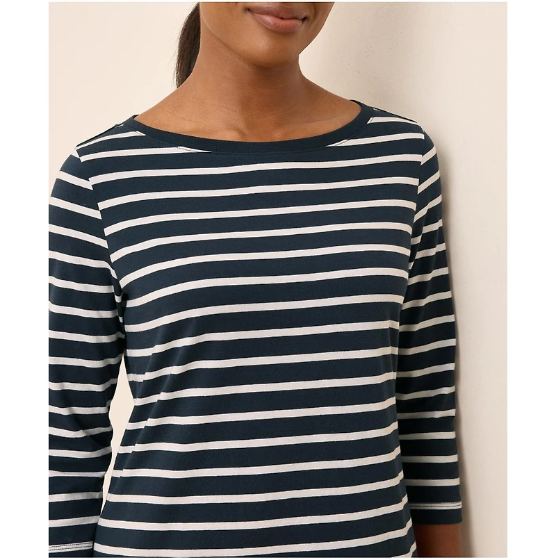 Pact Women's Organic Cotton Softspun Boat Neck Dress