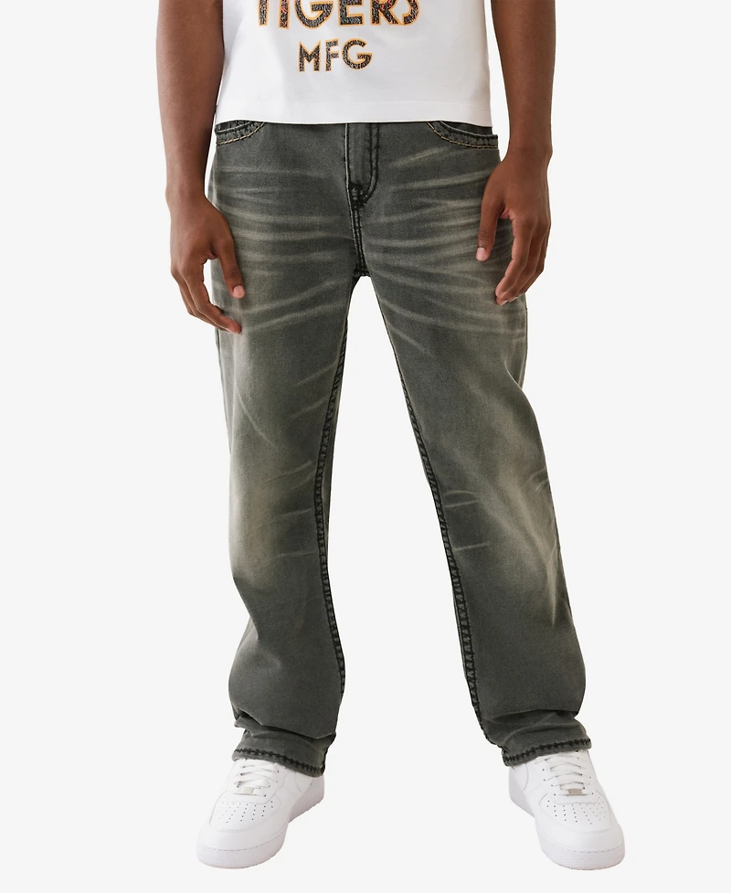 True Religion Men's Bobby Baggy Super T Flap Jeans