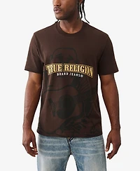 True Religion Men's Shadow Logo Short Sleeve T-Shirt