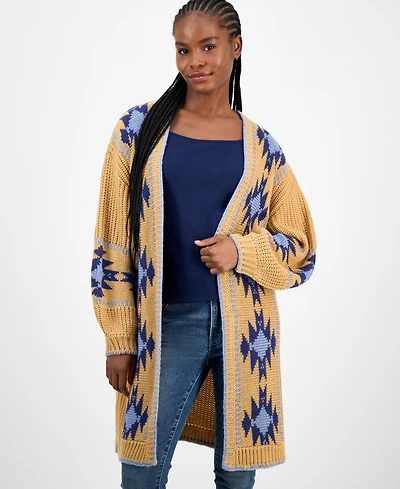 Driftwood Women's Aztec Long Cardigan