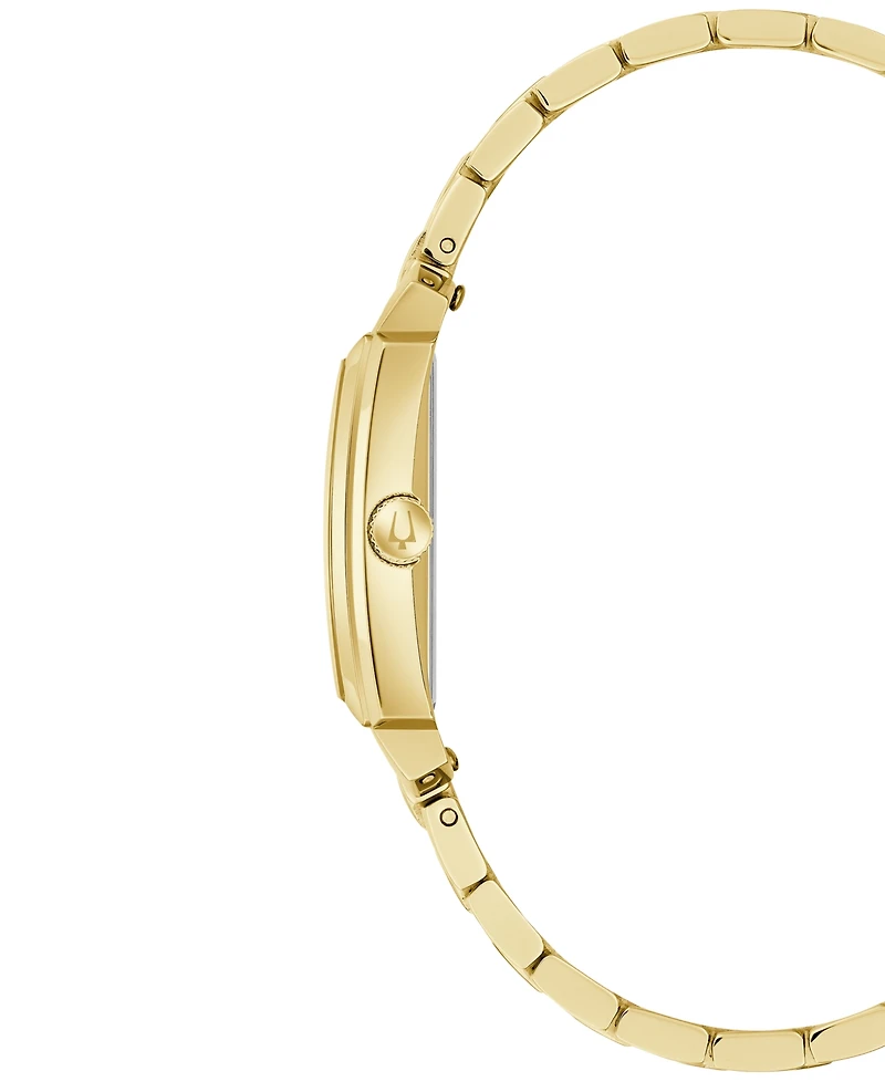 Bulova Women's Classic Sutton Gold-Tone Stainless Steel Bracelet Watch 25mm