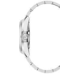 Bulova Men's Classic Surveyor Automatic Silver-Tone Stainless Steel Bracelet Watch 39mm