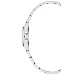 Bulova Women's Classic Surveyor Silver-Tone Bracelet Watch 22.7mm