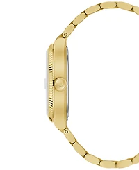 Bulova Men's Classic Super Seville Hpq Precisionist Gold-Tone Stainless Steel Bracelet Watch 37.5mm