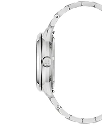 Bulova Men's Classic Sutton Automatic Silver-Tone Stainless Steel Bracelet Watch 40mm