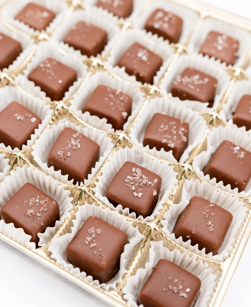 Bixby Chocolate Sea Salted Caramel Gift Box Milk Chocolate, 50 Pieces