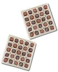 Bixby Chocolate Sea Salted Caramel Gift Box Dark & Milk Chocolate, 50 Pieces