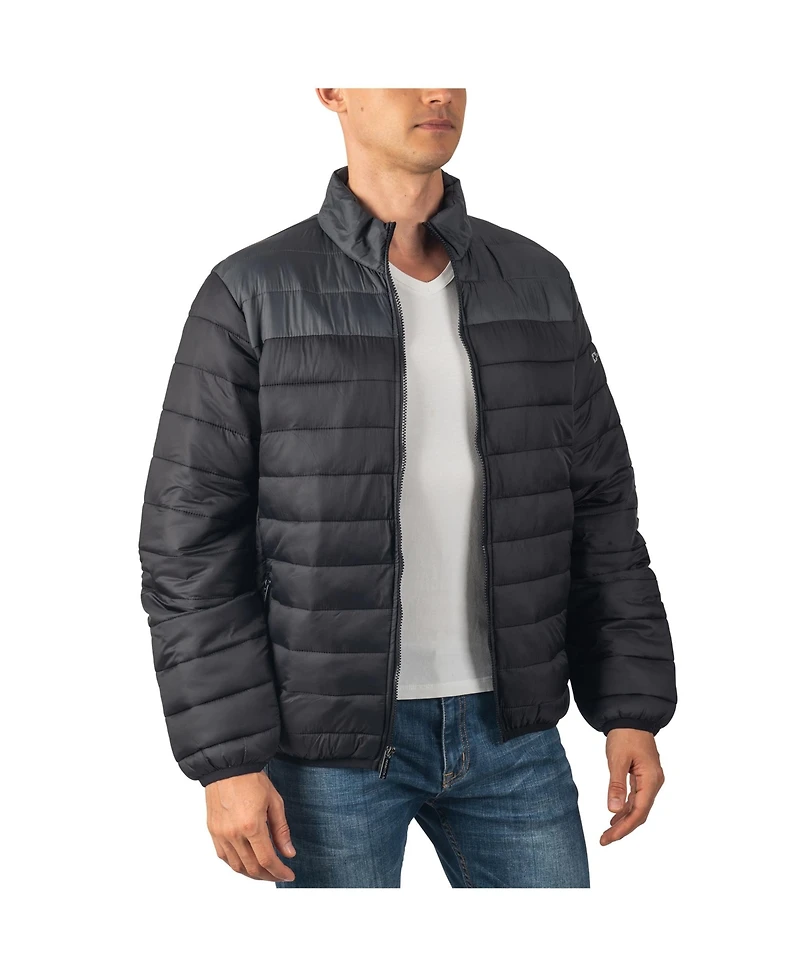 Alpine Swiss Men's Niko Men s Puffer Jacket Warm Down Alternative Insulated Coat | Packable Water-Resistant & Windproof Winter Outerwear with Zipper P