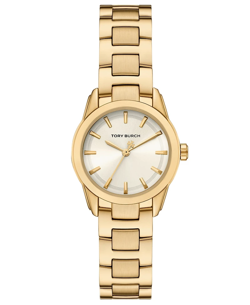 Tory Burch Women's The Miller Gold-Tone Stainless Steel Bracelet Watch 28mm