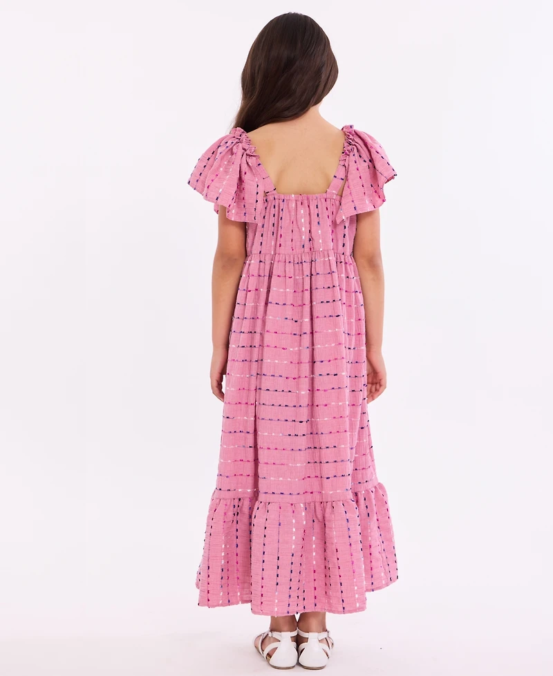 Bonnie Jean Big Girls Slub Midi Dress