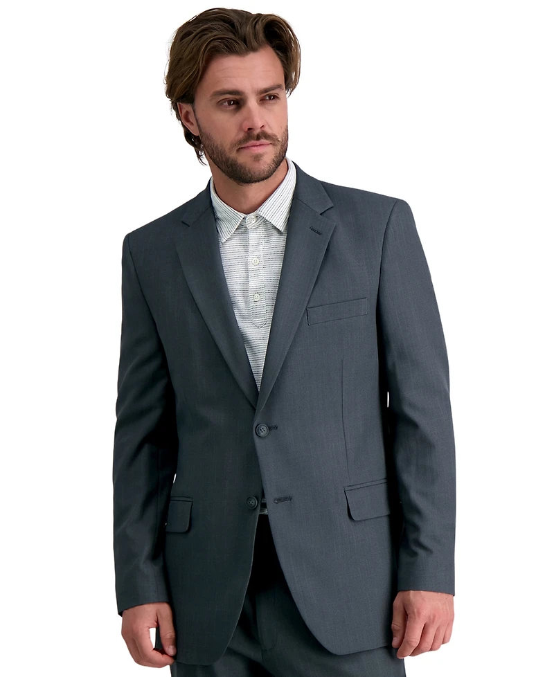 Haggar Men's Travel Performance Suit Separates Notch Lapel Jacket