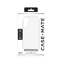 Case-Mate Protection Pack Tough Case and Glass Screen Protector for Samsung Galaxy A25 5G-Clear